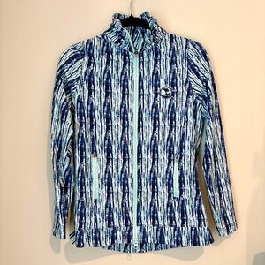 Peter Millar 50+UPF Pebble Beach Full Zip Small